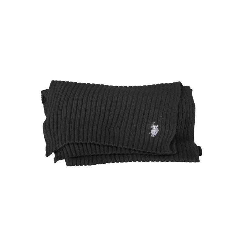 U.S. POLO Ανδρικό Πλεκτό Κασκόλ 61078-52321_NERO_199 Black Ανδρικά