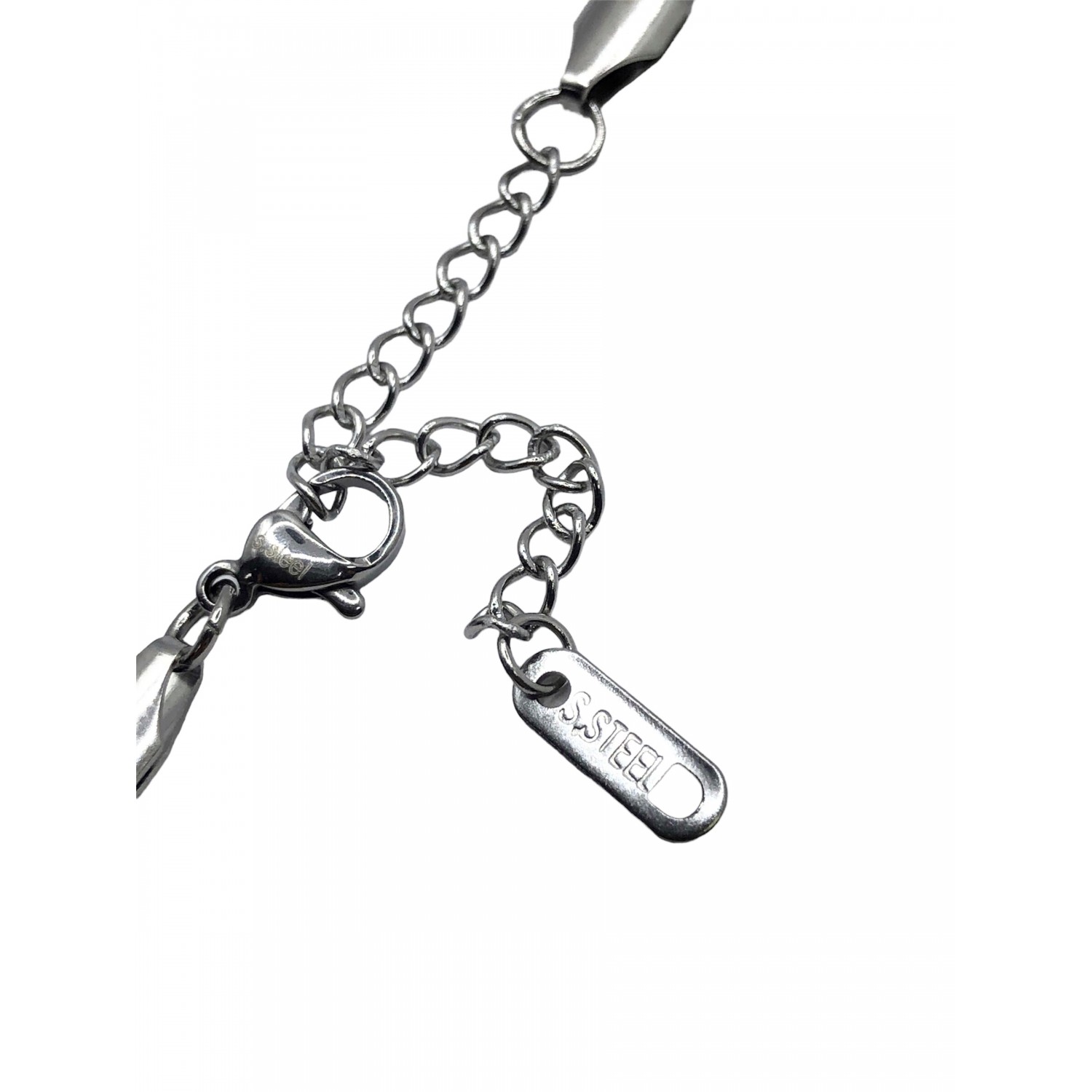 Life Style Butiken Jw30001 Ατσάλινο Κολιέ SILVER-TONED Chain 4MM