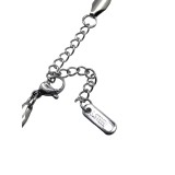 Life Style Butiken Jw30001 Ατσάλινο Κολιέ SILVER-TONED Chain 4MM 3