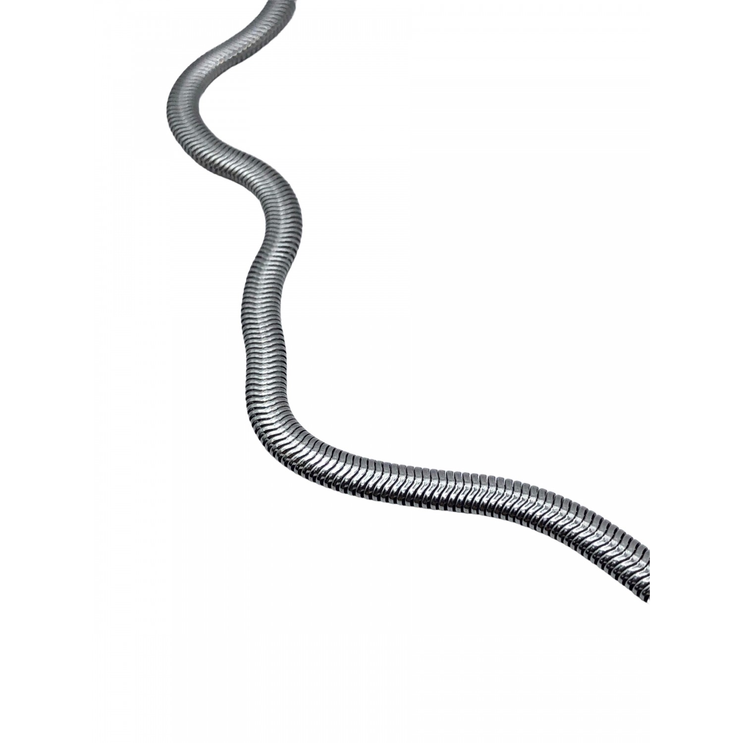 Life Style Butiken Jw30001 Ατσάλινο Κολιέ SILVER-TONED Chain 4MM