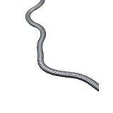 Life Style Butiken Jw30001 Ατσάλινο Κολιέ SILVER-TONED Chain 4MM 2