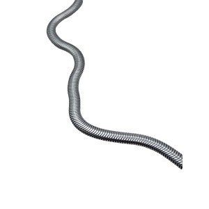 Life Style Butiken Jw30001 Ατσάλινο Κολιέ SILVER-TONED Chain 4MM