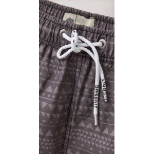 Life Style Butiken Ανδρικό Εμπριμέ Μαγιό μήκους 37 cm LS11483 GREY Ανδρικά