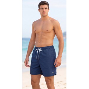 Life Style Butiken Ανδρικό Μονόχρωμο Μαγιό μήκους 40 cm LS11684 NAVY Ανδρικά