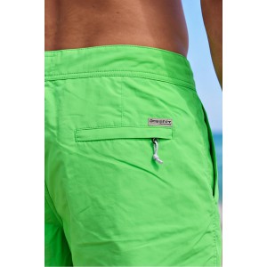 Life Style Butiken Ανδρικό Μονόχρωμο Μαγιό μήκους 40 cm LS131380 LIME 