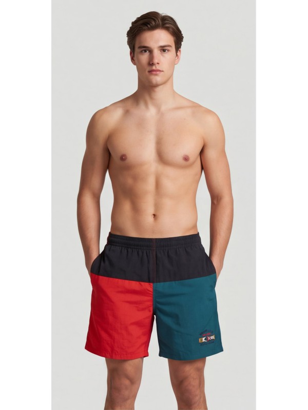 Life Style Butiken Ανδρικό Μαγιό μήκους 43 cm LS1323243 RED