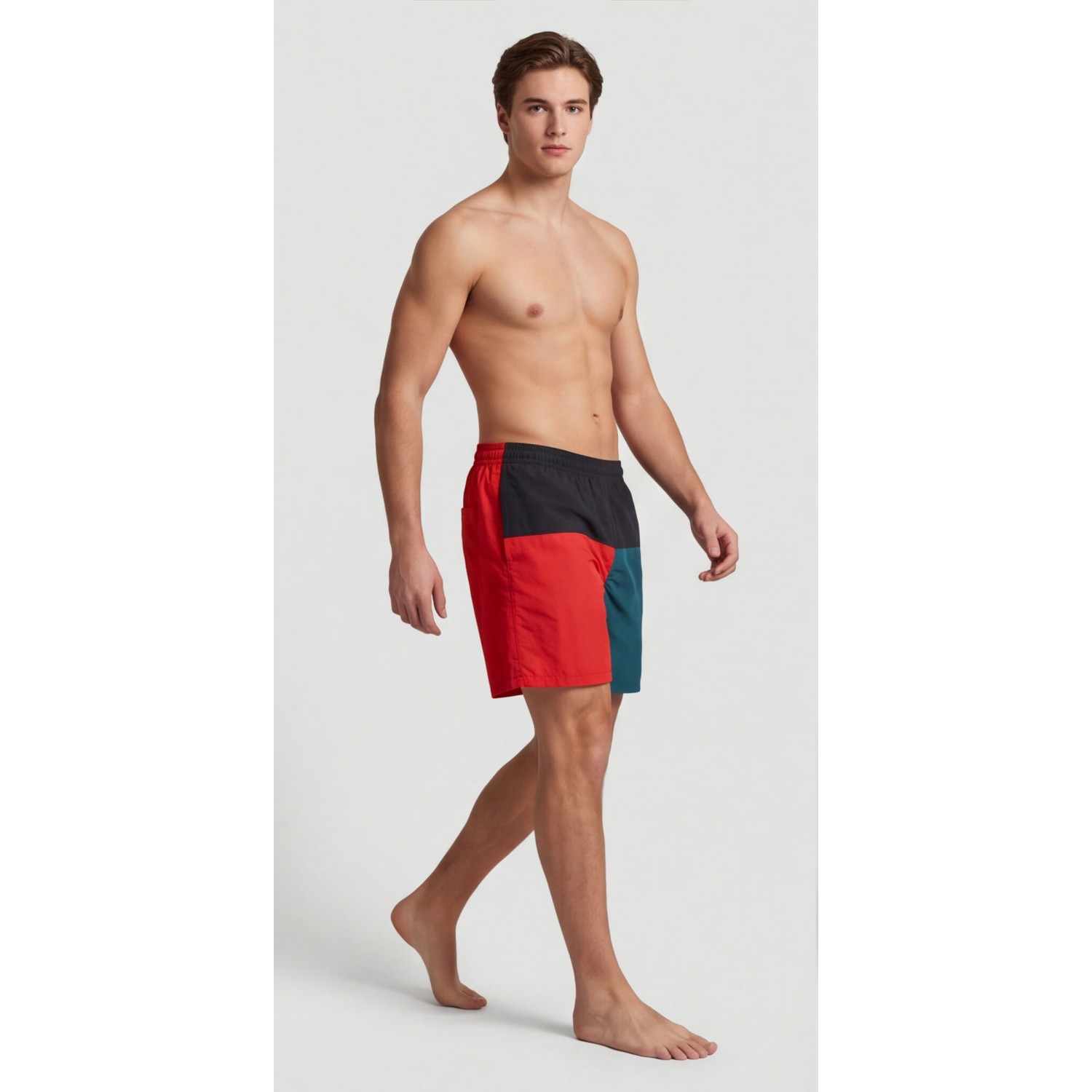 Life Style Butiken Ανδρικό Μαγιό μήκους 43 cm LS1323243 RED Ανδρικά