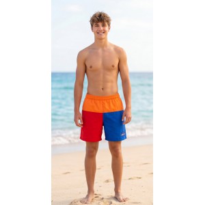 Life Style Butiken Ανδρικό Μαγιό μήκους 43 cm LS1323243 ORANGE Ανδρικά