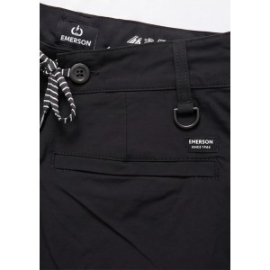 Life Style Butiken Ανδρικό Μονόχρωμο Μαγιό μήκους 50 cm LS153125 BLACK Ανδρικά