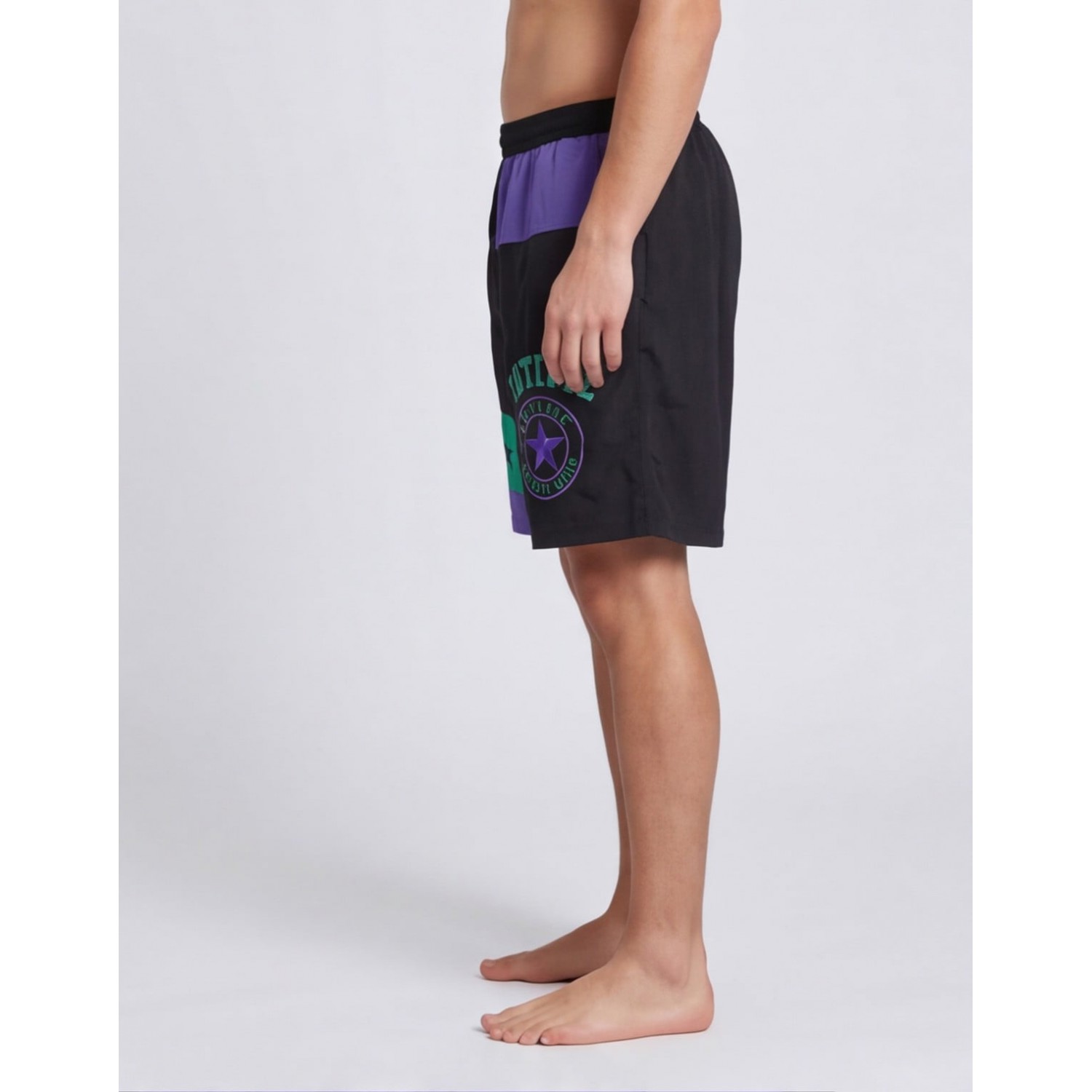 Life Style Butiken Ανδρικό Μαγιό μήκους 50 cm LS194800 BLACK Ανδρικά