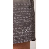 Life Style Butiken Ανδρικό Εμπριμέ Μαγιό μήκους 37 cm LS11483 GREY 6