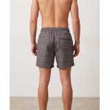 Life Style Butiken Ανδρικό Εμπριμέ Μαγιό μήκους 37 cm LS11483 GREY 3