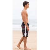 Life Style Butiken Ανδρικό Εμπριμέ Μαγιό BOARDSHORT μήκους 57 cm LS114866 BLACK 5