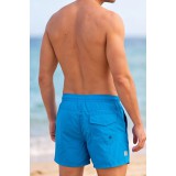 Life Style Butiken Ανδρικό Μονόχρωμο Μαγιό μήκους 40 cm LS11681 CIEL 3
