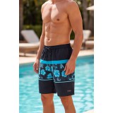 Life Style Butiken Ανδρικό Εμπριμέ Μαγιό μήκους 37 cm LS1203523 NAVY 5