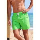 Life Style Butiken Ανδρικό Μονόχρωμο Μαγιό μήκους 40 cm LS131380 LIME 1