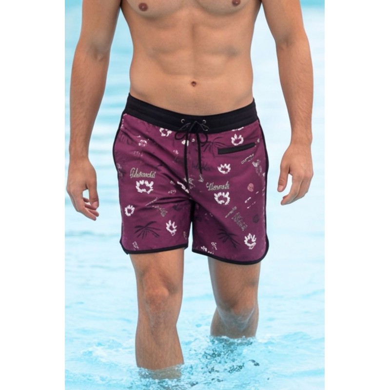 Life Style Butiken Ανδρικό Εμπριμέ Μαγιό BOARDSHORT μήκους 55 cm LS119152408 BOUORDO Ανδρικά