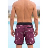 Life Style Butiken Ανδρικό Εμπριμέ Μαγιό BOARDSHORT μήκους 55 cm LS119152408 BOUORDO 3