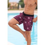 Life Style Butiken Ανδρικό Εμπριμέ Μαγιό BOARDSHORT μήκους 55 cm LS119152408 BOUORDO 6