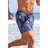 Life Style Butiken Ανδρικό Εμπριμέ Μαγιό μήκους 37 cm LS1300033 NAVY 4