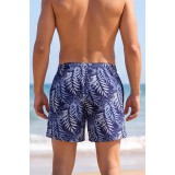 Life Style Butiken Ανδρικό Εμπριμέ Μαγιό μήκους 37 cm LS1300033 NAVY 5