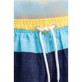 Life Style Butiken Ανδρικό Ριγέ Μαγιό 44cm LS1300030 CIEL 5