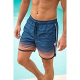 Life Style Butiken Ανδρικό Εμπριμέ Μαγιό μήκους 40 cm LS1551030 NAVY 1
