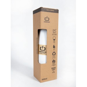 ΟΙΚΟΛΟΓΙΚΟ ΜΠΟΥΚΑΛΙ 500ml Emerson 211.EU99.02 WHITE