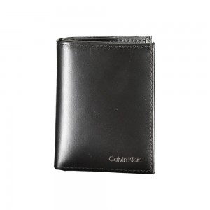 CALVIN KLEIN Ανδρικό δερμάτινο πορτοφόλι K50K512072_NEBEH Black