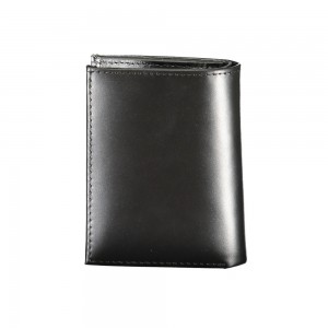 CALVIN KLEIN Ανδρικό δερμάτινο πορτοφόλι K50K512072_NEBEH Black