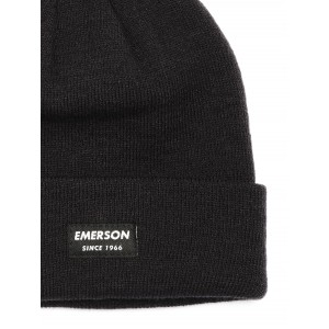 EMERSON ΚΛΑΣΣΙΚΟΣ ΣΚΟΥΦΟΣ ΠΛΕΚΤΟΣ 222.EU03.19 Black