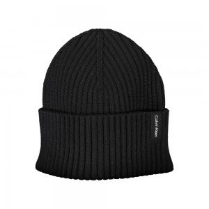 CALVIN KLEIN Ανδρικό Πλεκτό Σκούφος 0000PX0303_FF70A3A_NERO010 Black