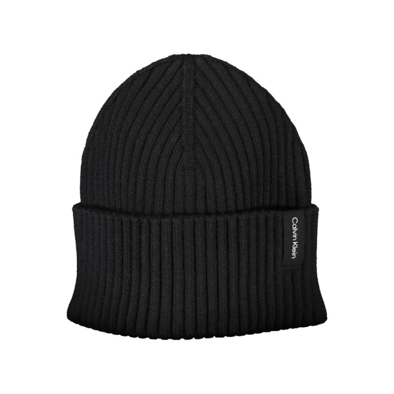 CALVIN KLEIN Ανδρικό Πλεκτό Σκούφος 0000PX0303_FF70A3A_NERO010 Black Ανδρικά