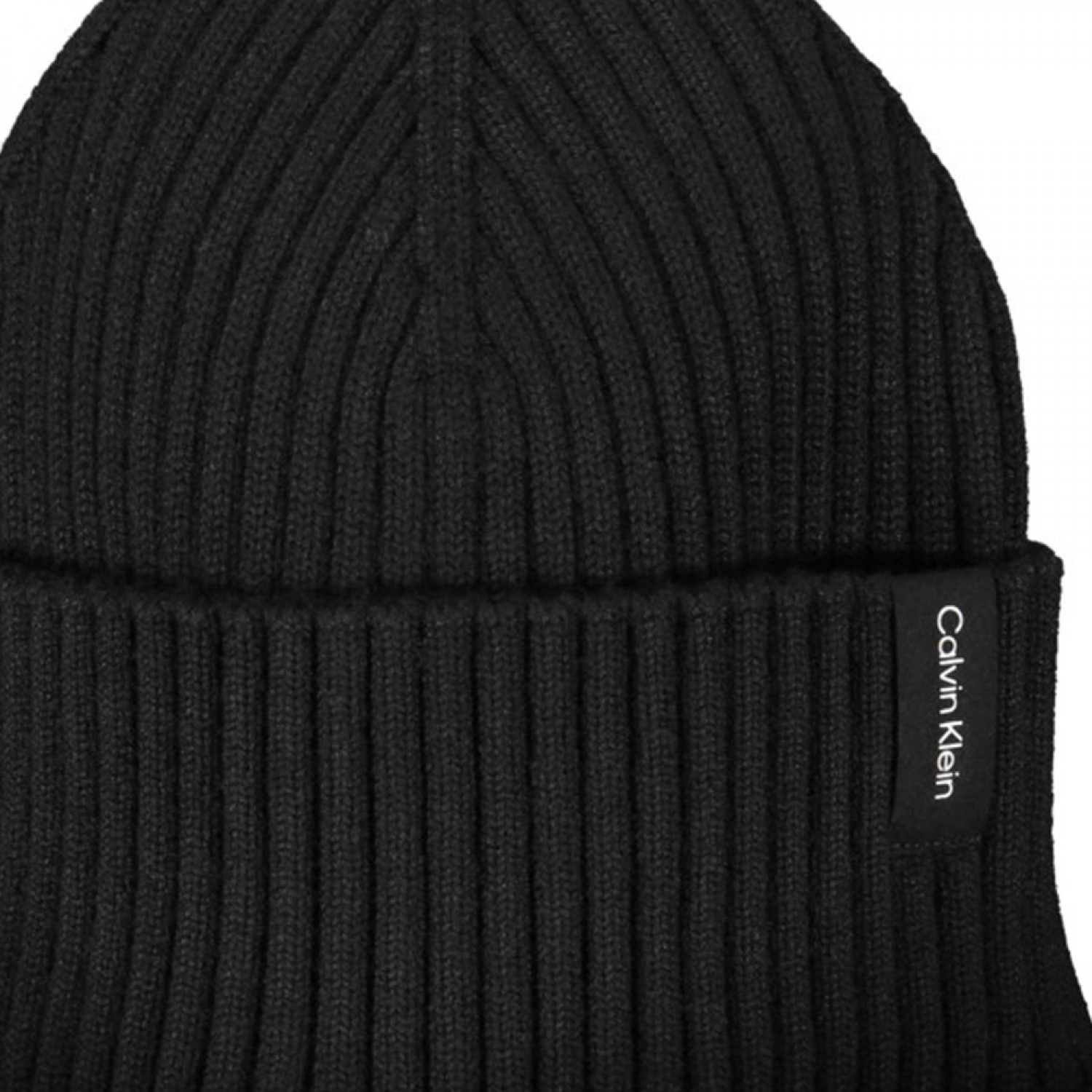 CALVIN KLEIN Ανδρικό Πλεκτό Σκούφος 0000PX0303_FF70A3A_NERO010 Black