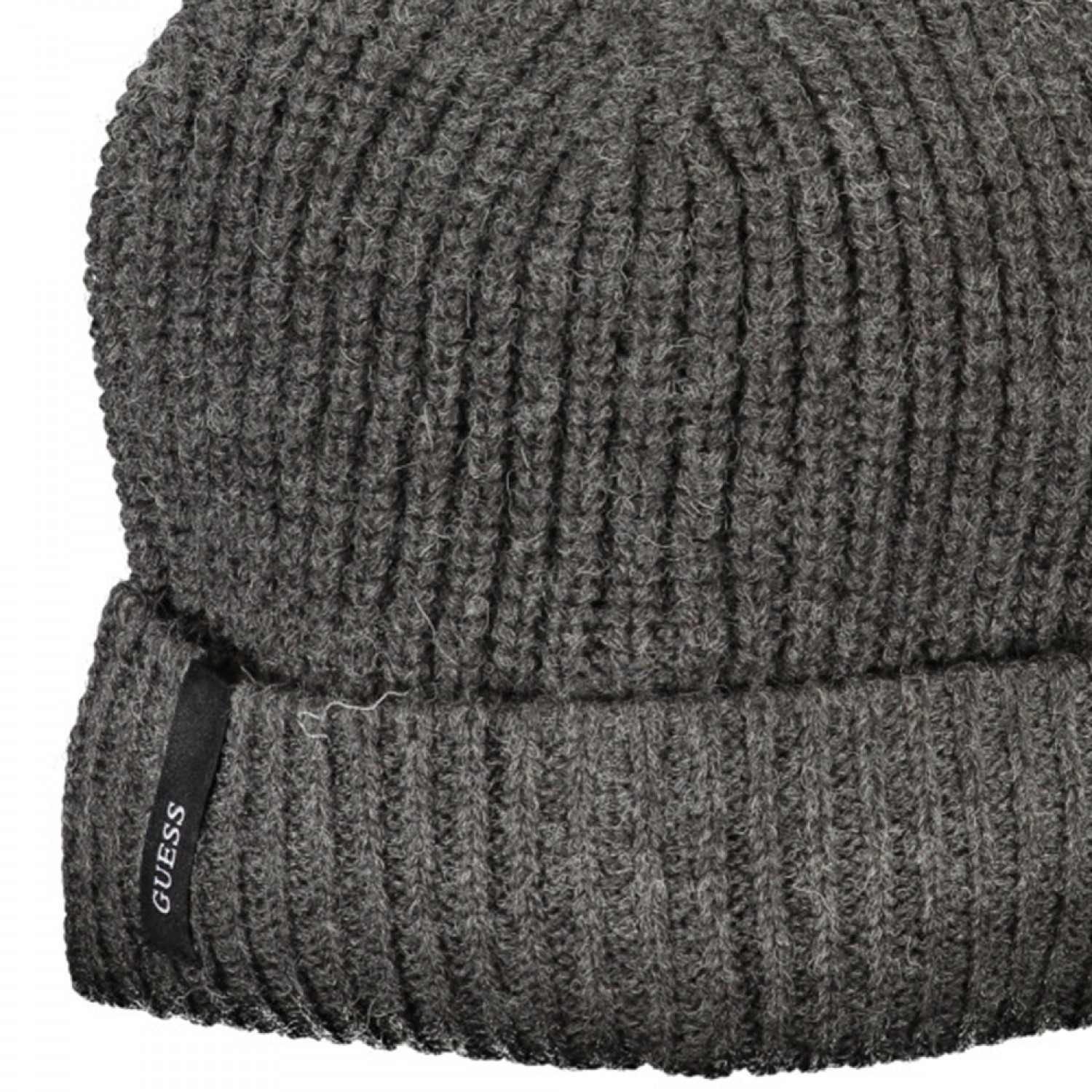 GUESS JEANS Ανδρικό Πλεκτό Σκούφος AM5025POL01_GRDMG Γκρι
