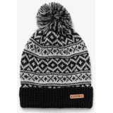 Unisex σκουφάκι με πιέτα και τελειώματα με pompom Tiffosi 10046290 Γκρι 1