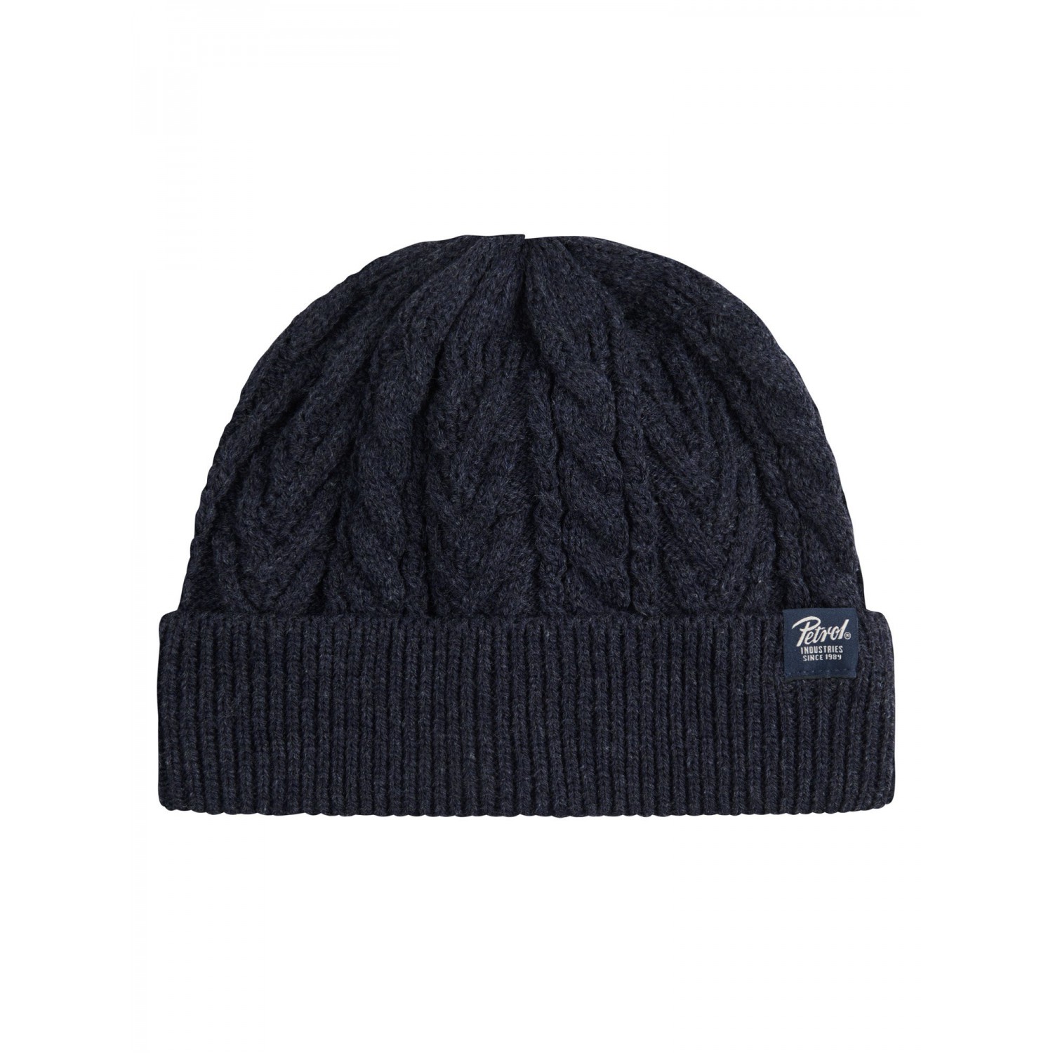 Life Style Butiken Ανδρικό Πλεκτό Σκούφος με πλεξούδα LS1M-3050-CAP821 Navy