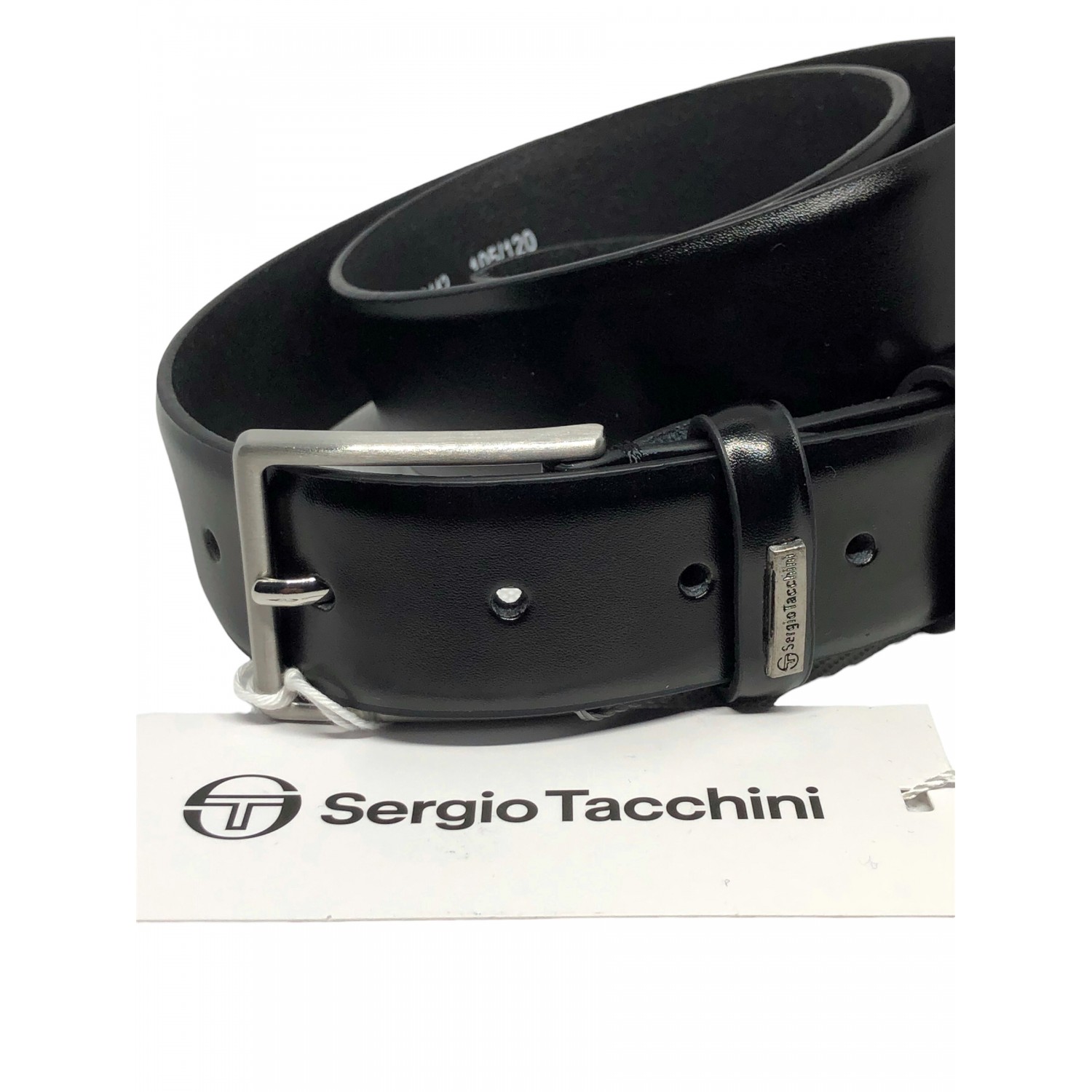 SERGIO TACCHINI Ζώνη Ανδρική Δερμάτινη  Λεπτή C250220C442 BLACK