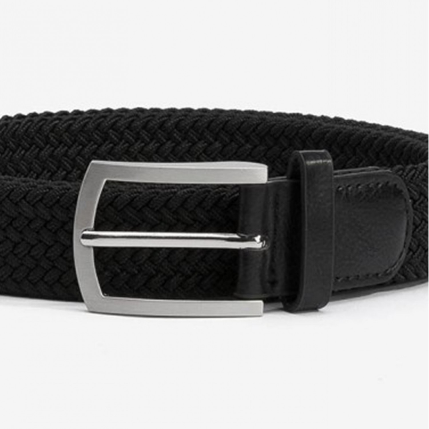 Life Style Butiken Ανδρική Ελαστική Ζώνη Πλεκτή LS110017187_000 Black