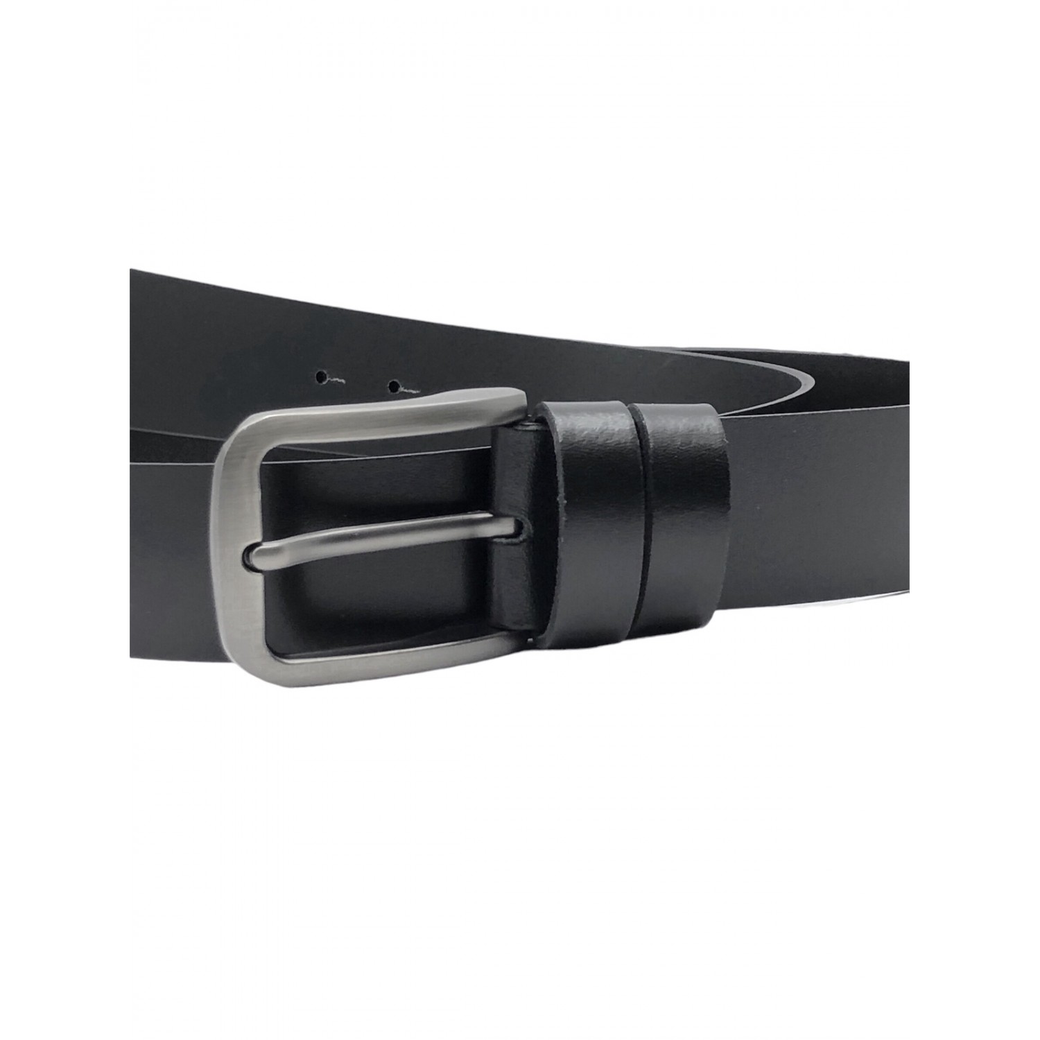 PLB Ζώνη Ανδρική Δερμάτινη χειροποίητη 200/520 Μαύρο