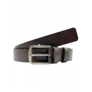PLB Ζώνη Ανδρική Δερμάτινη χειροποίητη 201/522 Καφέ