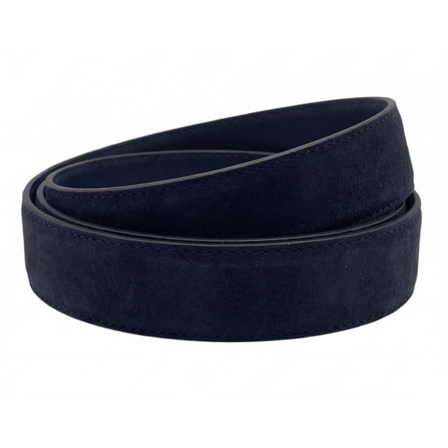 Life Style Butiken Ανδρική Δερμάτινη Ζώνη Suede LS13292.360 Navy 3.5cm Φάρδος
