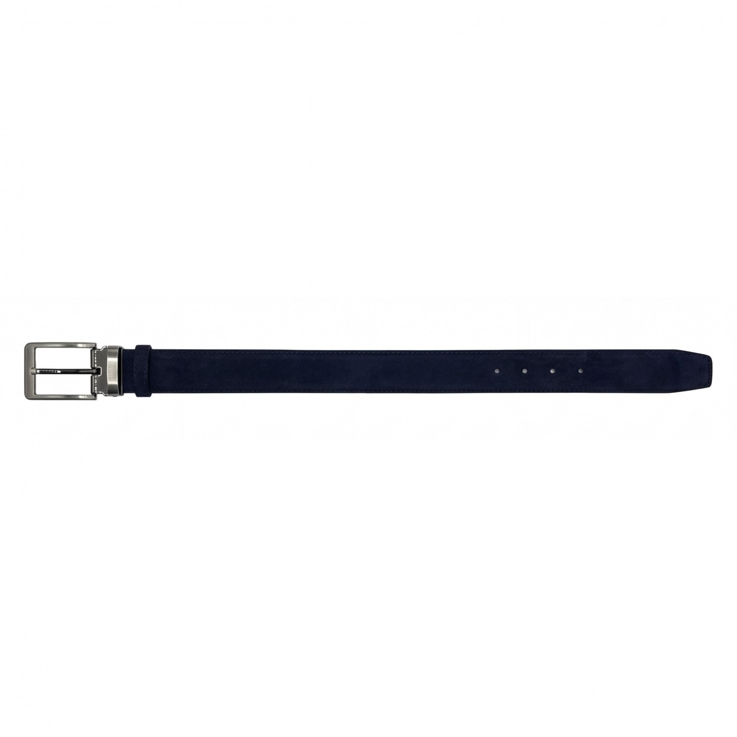 Life Style Butiken Ανδρική Δερμάτινη Ζώνη Suede LS13292.360 Navy 3.5cm Φάρδος