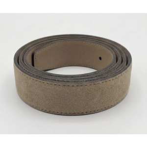 Life Style Butiken Ανδρική Δερμάτινη Ζώνη Suede LS13292.360 Πούρο 3.5cm Φάρδος