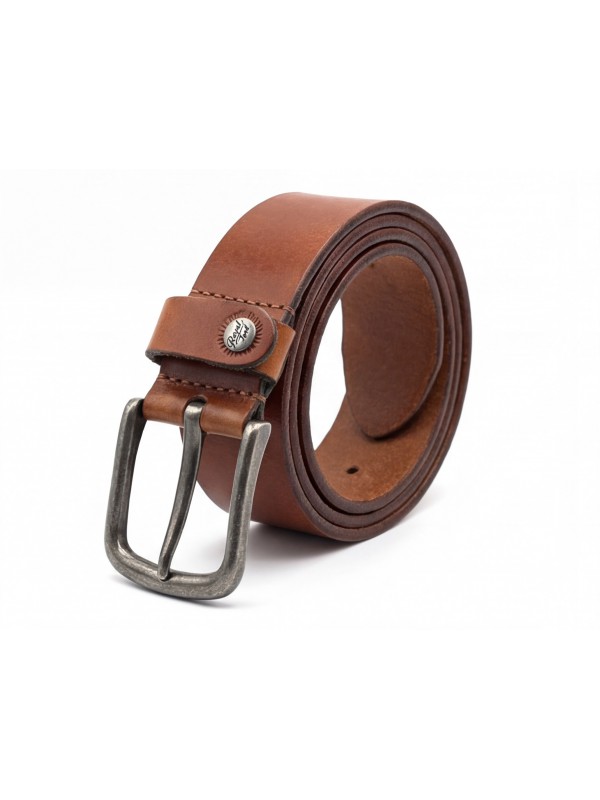 Life Style Butiken Aνδρική Ζώνη Δερμάτινη με φάρδος 4cm LS140386999 Camel