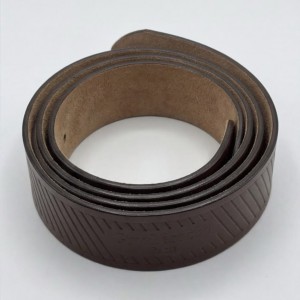 Guy Laroche Unisex Δερμάτινη Ζώνη GL1200527 BROWN