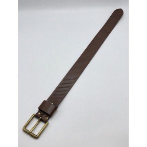 Guy Laroche Unisex Δερμάτινη Ζώνη GL1200527 BROWN