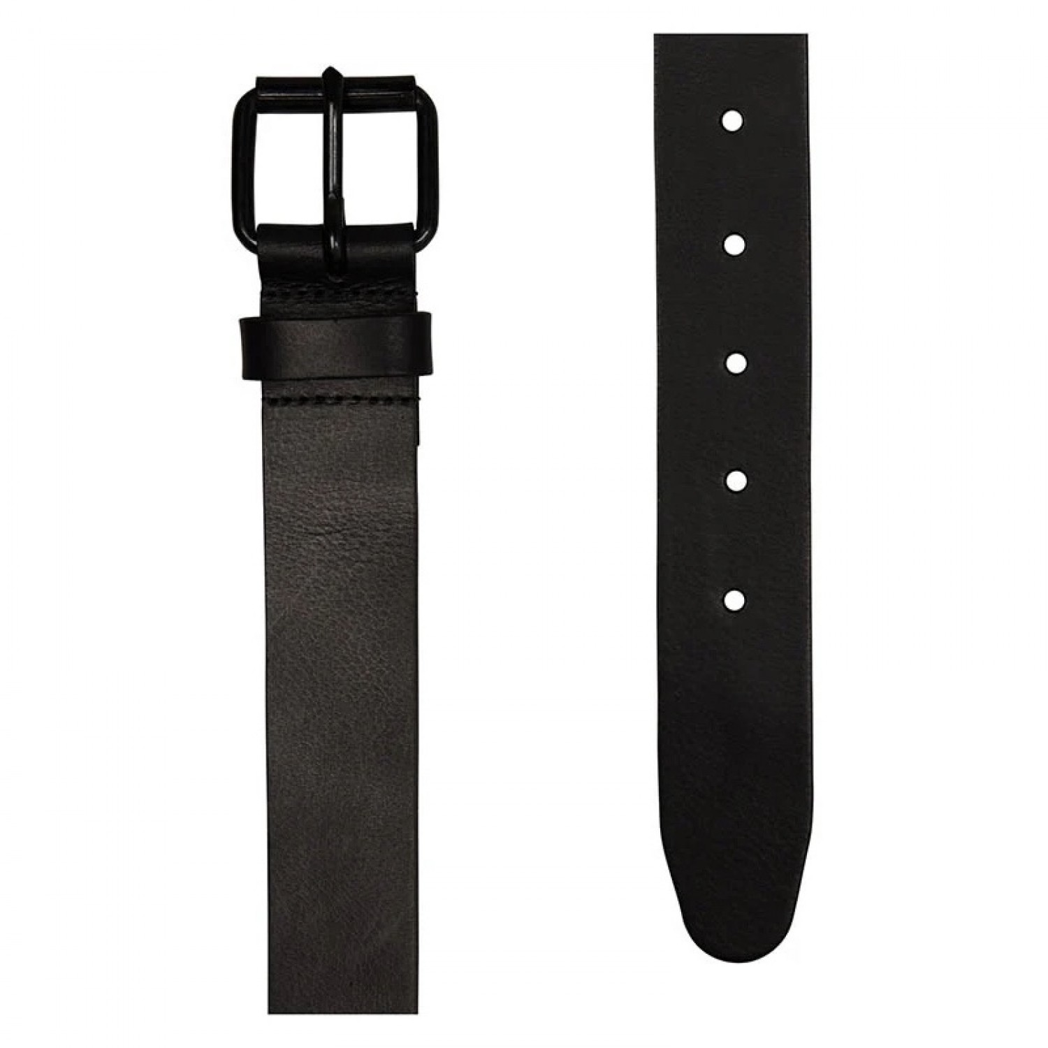 Life Style Butiken Aνδρική Ζώνη Δερμάτινη με ροδέλα και φάρδος 4cm LS140089-999 Black