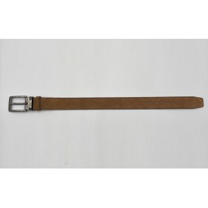 Life Style Butiken Ανδρική Δερμάτινη Ζώνη Suede LS13292.360 ΚΑΜΕΛ 3.5cm Φάρδος