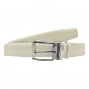 Life Style Butiken Ανδρική Δερμάτινη Ζώνη LS144.0135 ΜΠΕΖ 3.5cm Φάρδος